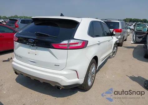 2021 Ford Edge Titanium z USA, uszkodzony, nr VIN 2FMPK4K98MBA18760